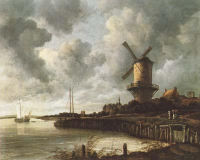 Jacob van Ruisdael The Windmill at Wijk Bij Duurstede (mk08) china oil painting image